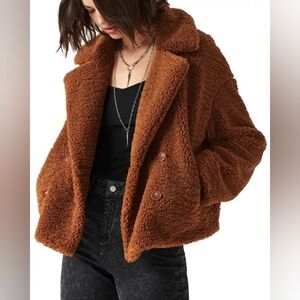 Ba&Sh Sandy Sherpa Jacket XS